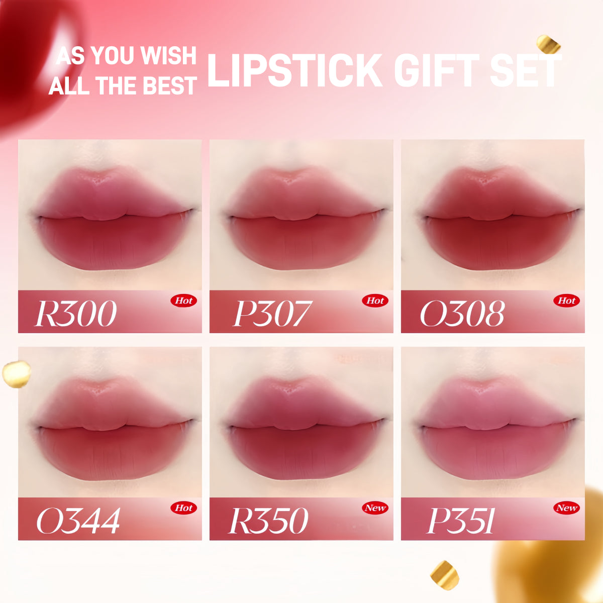 Colorkey Lipstick Gift Set CNY Lucky Snake KLQ137