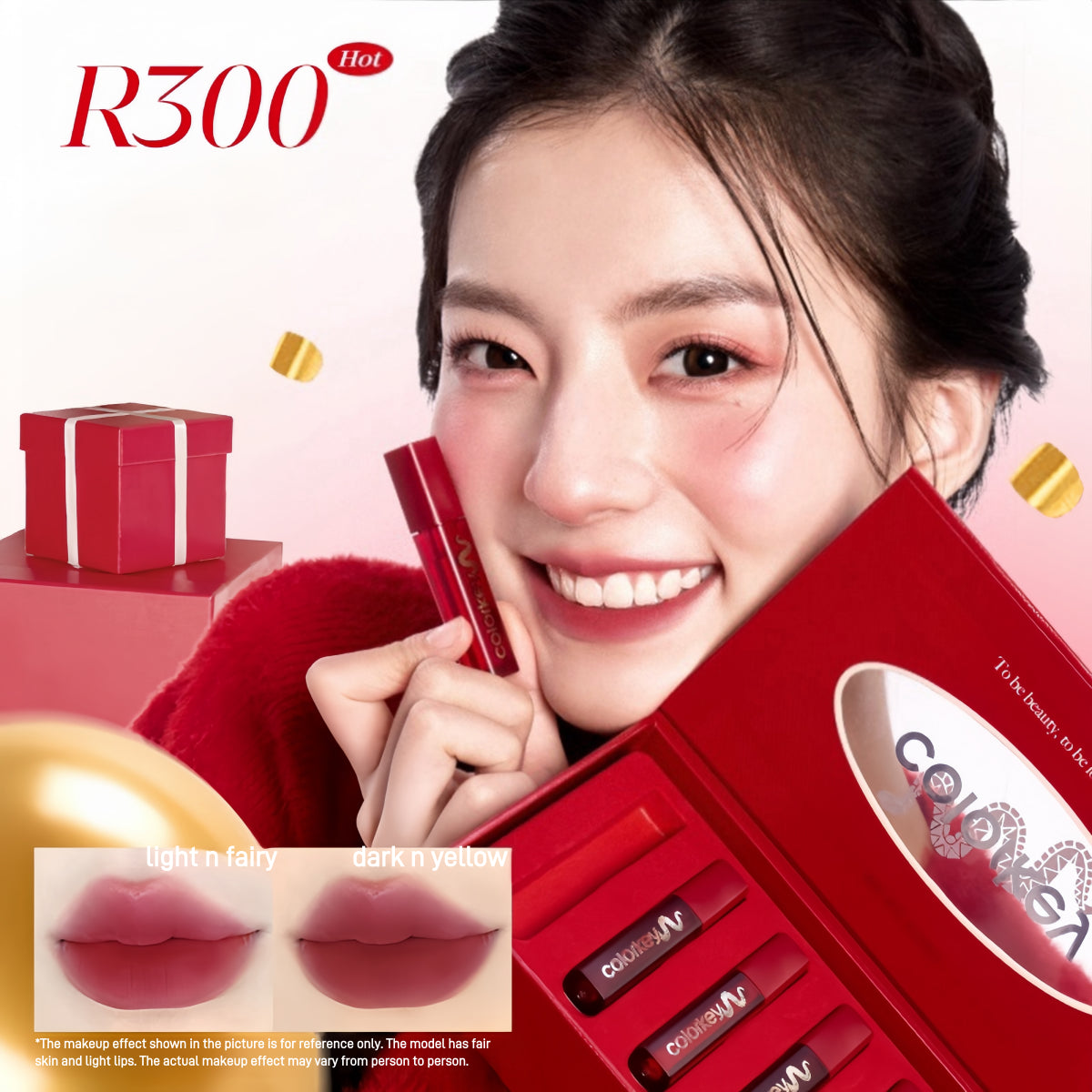 Colorkey Lipstick Gift Set CNY Lucky Snake KLQ137