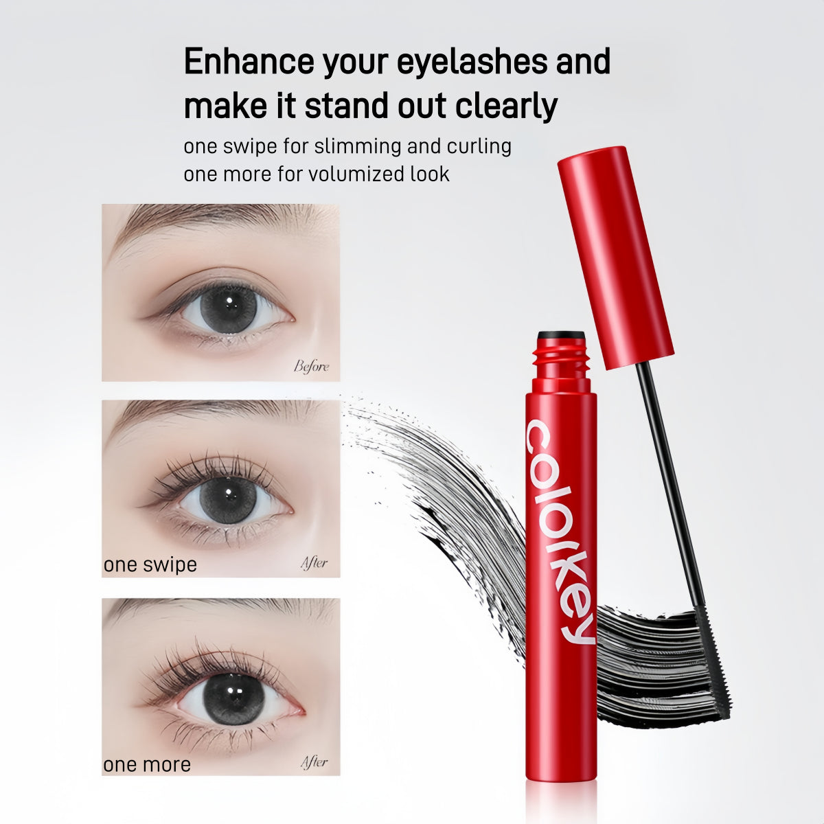 Colorkey Long Curl Stereo Mascara KLQ132