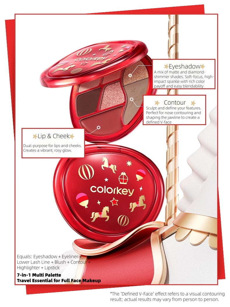 Colorkey - Merry Go Round Playful Color Multi Palette 04# 13g