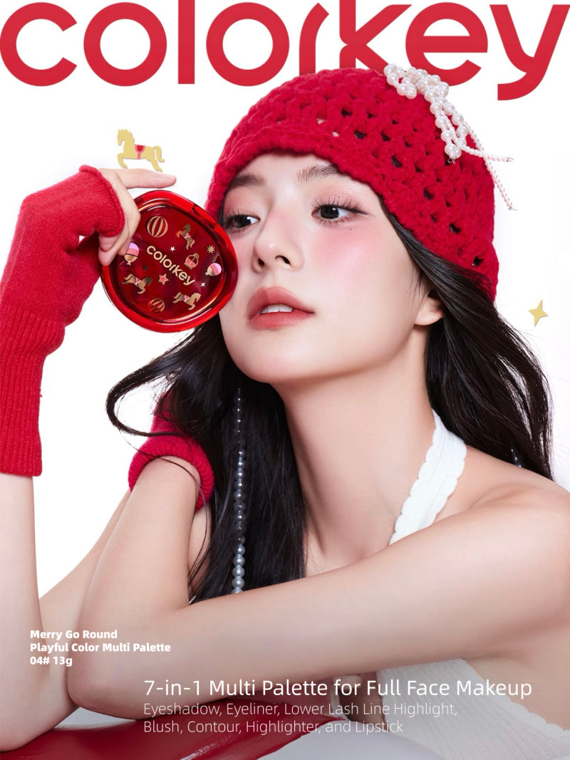 Colorkey - Merry Go Round Playful Color Multi Palette 04# 13g