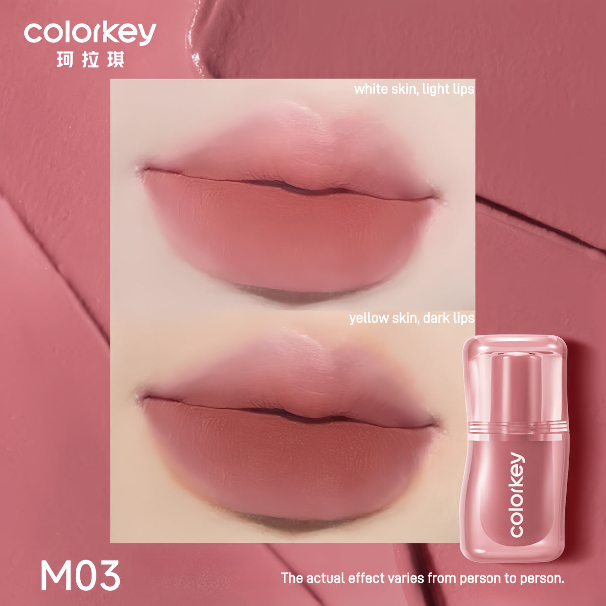 Colorkey Silky Creamy Matte Lip Mud KLQ138