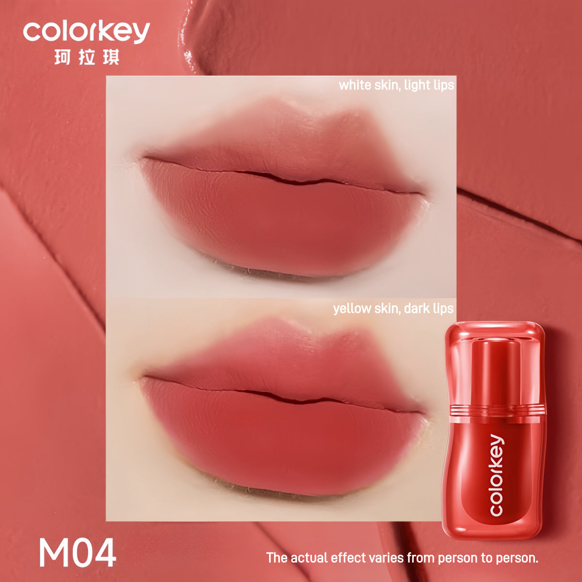 Colorkey Silky Creamy Matte Lip Mud Chic Decent Beauty