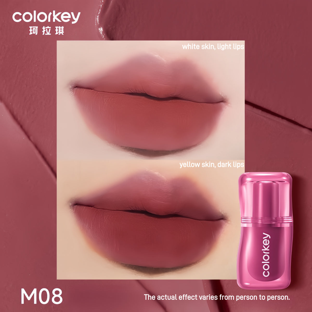 Colorkey Silky Creamy Matte Lip Mud KLQ138