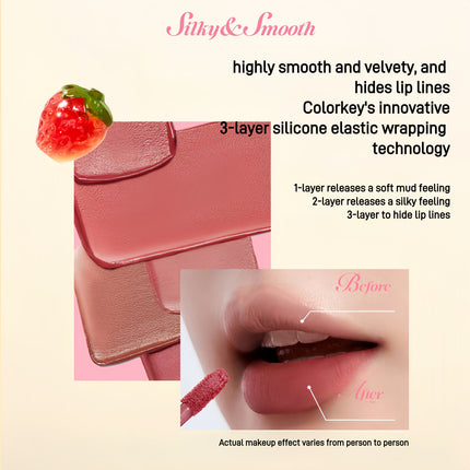 Colorkey - Silky Creamy Matte Lip Mud 3g