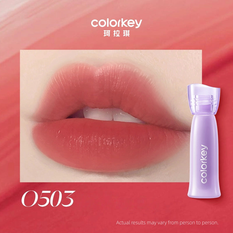 リップ Colorkey - Lucky Purple Soft Matte Water Tint 2.5g