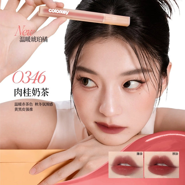 Colorkey Soft Matte Lip Tint KLQ077 Pink Diamond Simon Gongjun