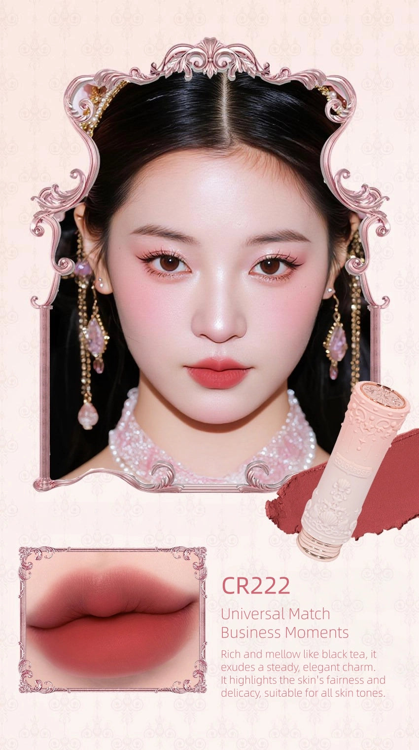 Colorrose - Velvet Matte Lipstick 4g