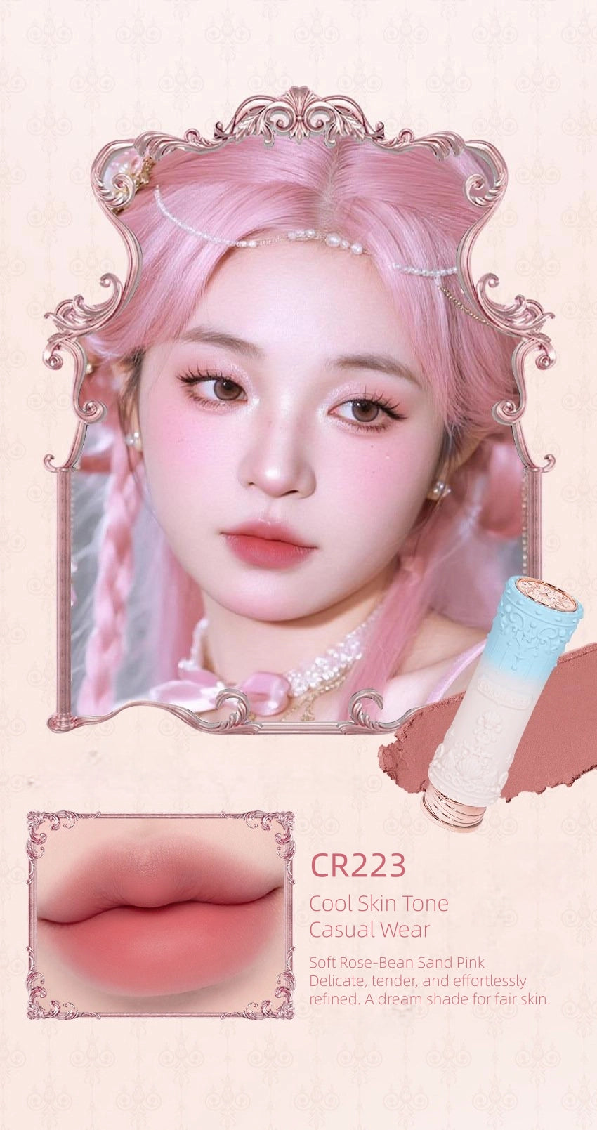 Colorrose - Velvet Matte Lipstick 4g