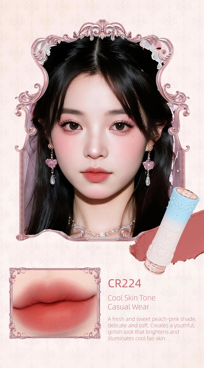 Colorrose - Velvet Matte Lipstick 4g