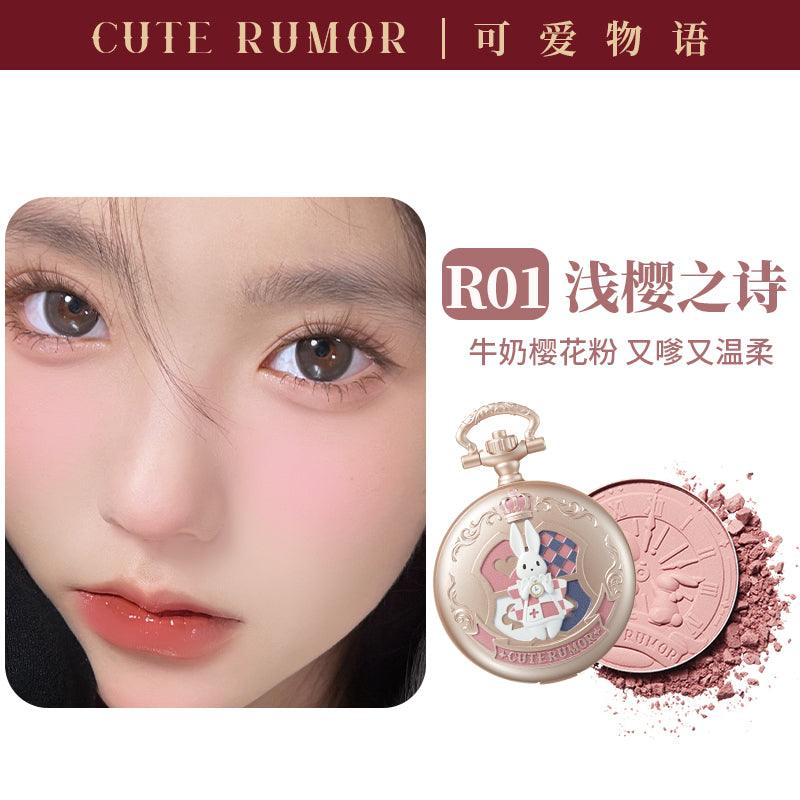 Cute Rumor Pocket Watch Blush QR01 - Chic Decent