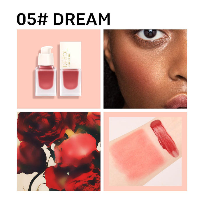 Derol Clear Blush, Color Changing Blusher Cream for Cheek & Lip