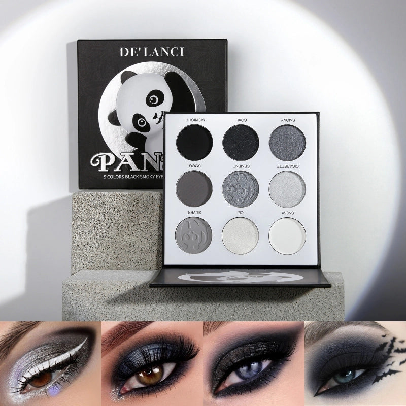 DE'LANCI panda palette 9 colors eyeshadow DLC002