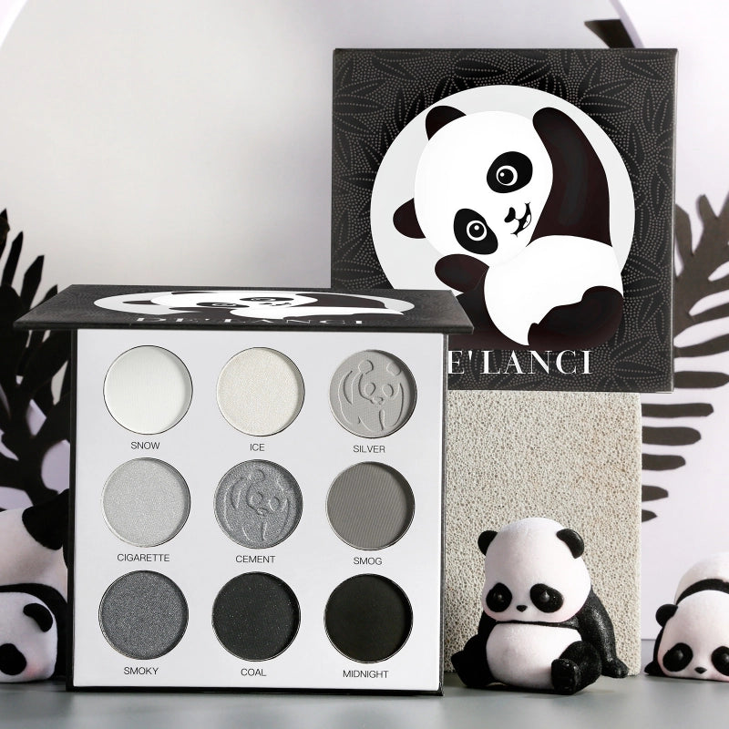 DE'LANCI panda palette 9 colors eyeshadow DLC002