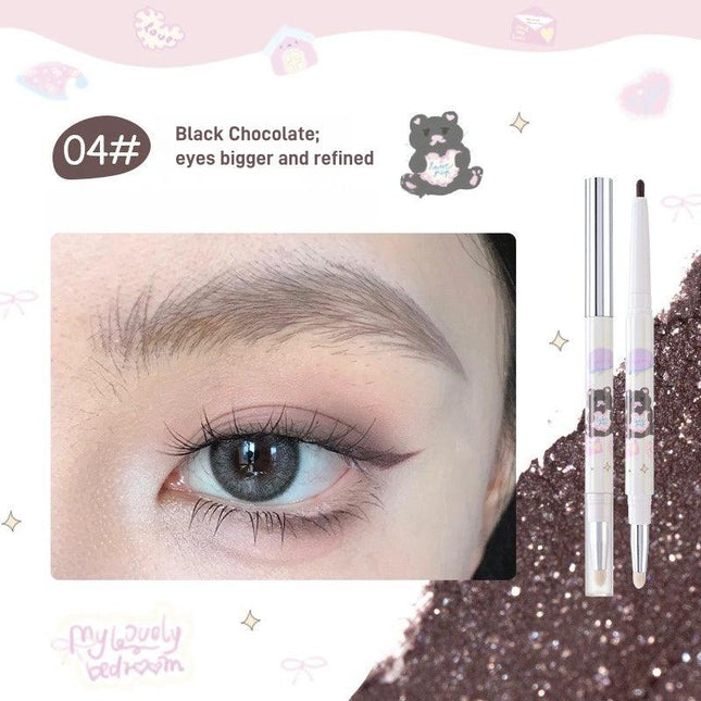 Flortte - Bread Bear with Me Double Ends Gel Eyeliner 200mg