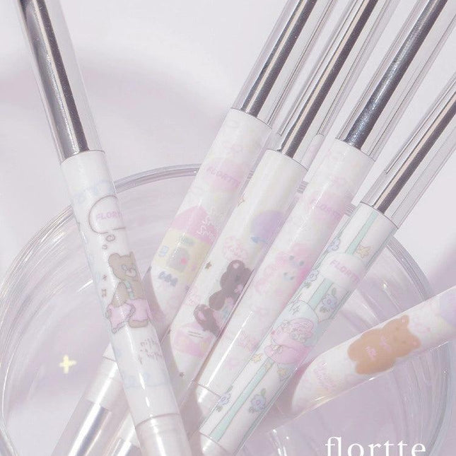 Flortte - Bread Bear with Me Double Ends Gel Eyeliner 200mg