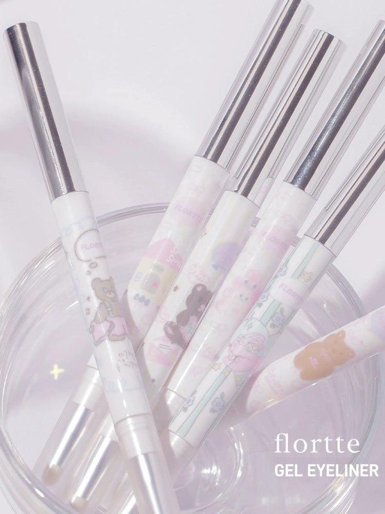 Flortte Bread Bear with Me Double Ends Gel Eyeliner FLT102