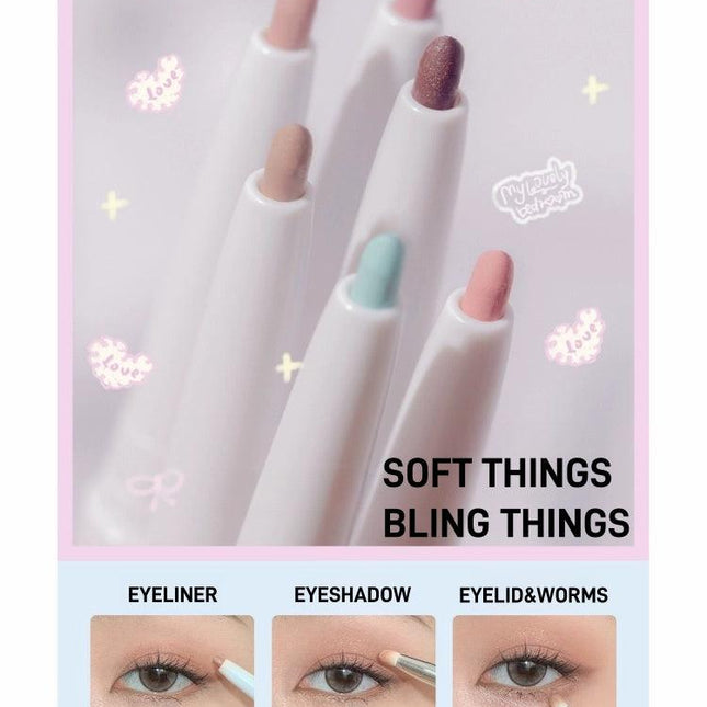 Flortte - Bread Bear with Me Double Ends Gel Eyeliner 200mg