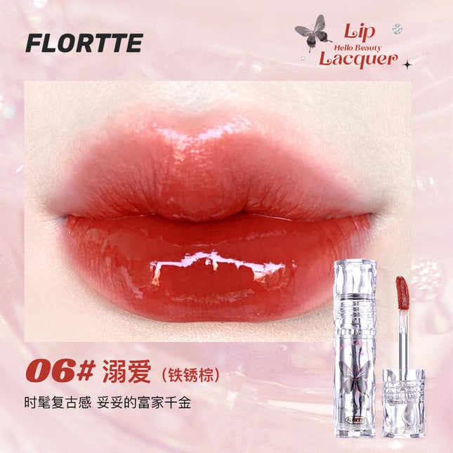 Flortte - Butterfly Hello Beauty Lip Lacquer 2.6g