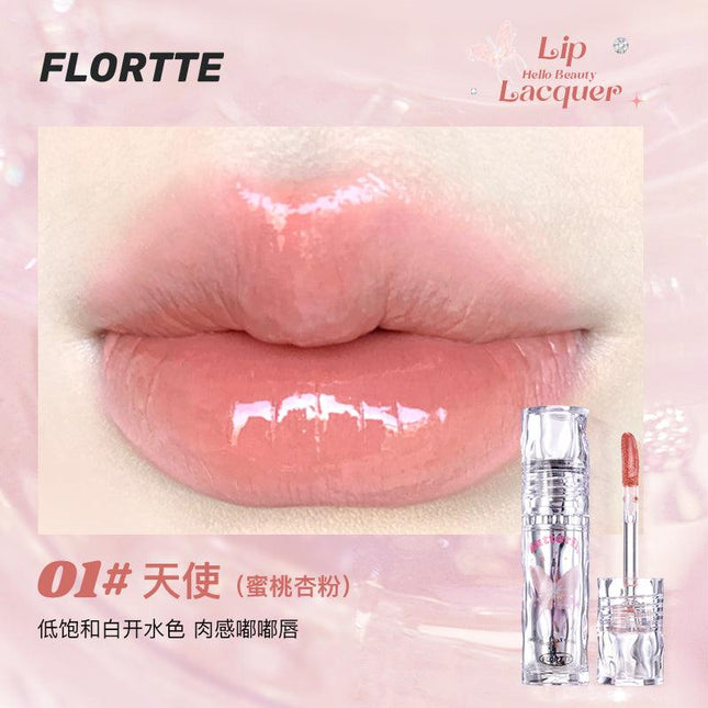 Flortte - Butterfly Hello Beauty Lip Lacquer 2.6g