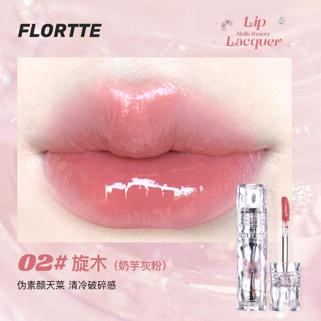 Flortte - Butterfly Hello Beauty Lip Lacquer 2.6g