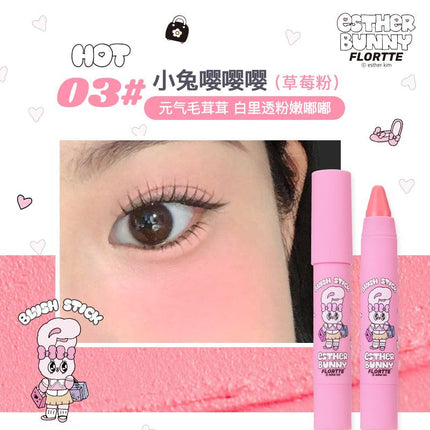 Flortte Esther Bunny Blush Stick FLT086