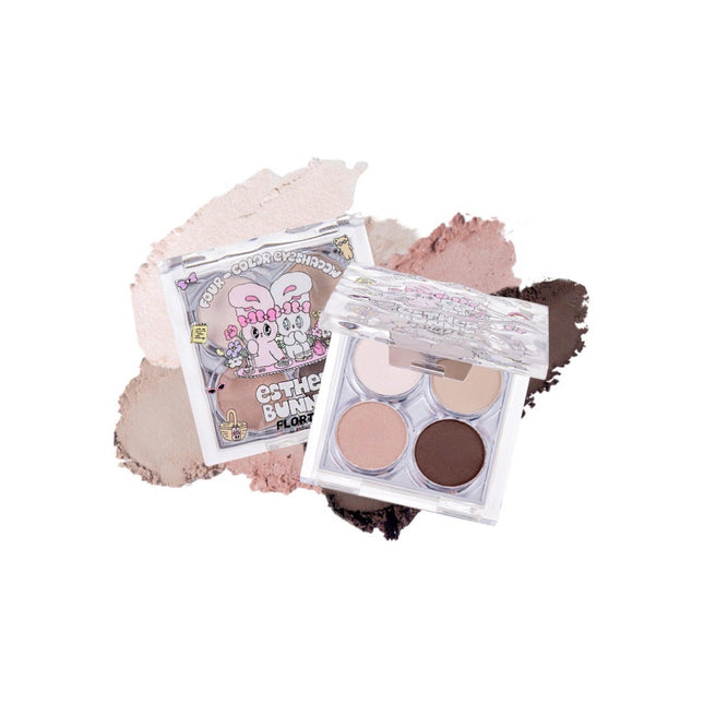 Flortte - Esther Bunny Four Colors Eyeshadow 4g