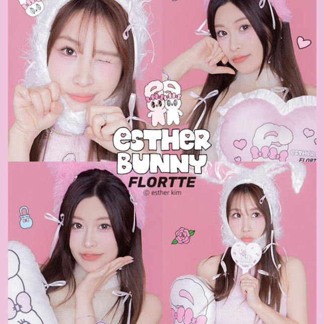 Flortte - Esther Bunny Four Colors Eyeshadow 4g