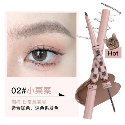 Flortte Eyebrow Pencil Brow Mascara FLT075 - Chic Decent