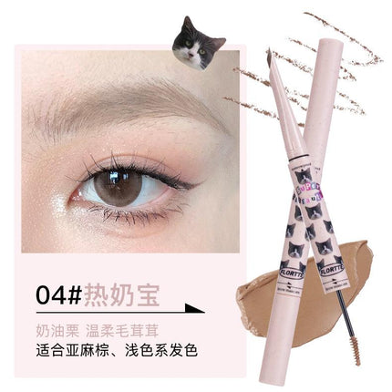 Flortte Eyebrow Pencil Brow Mascara FLT075 - Chic Decent