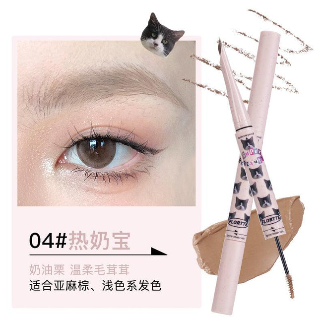 Flortte Eyebrow Pencil Brow Mascara FLT075 - Chic Decent