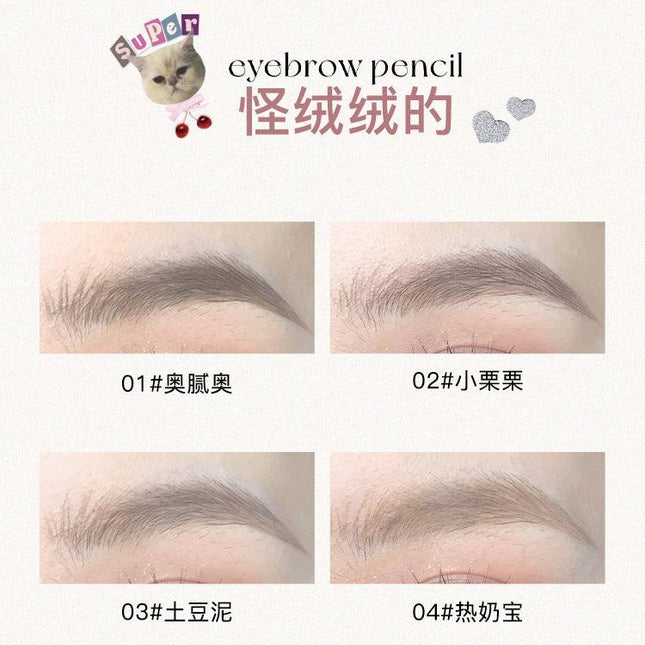Flortte Eyebrow Pencil Brow Mascara FLT075 - Chic Decent