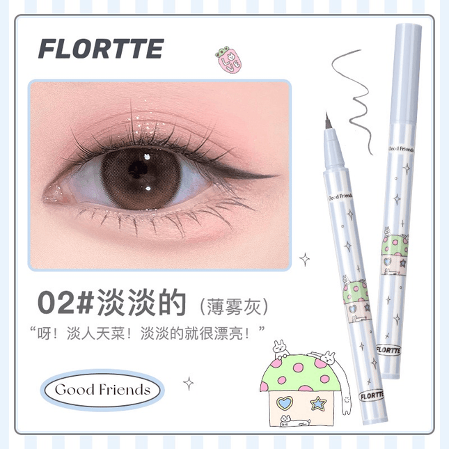 Flortte Good Friends Club Liquid Eyeliner FLT095