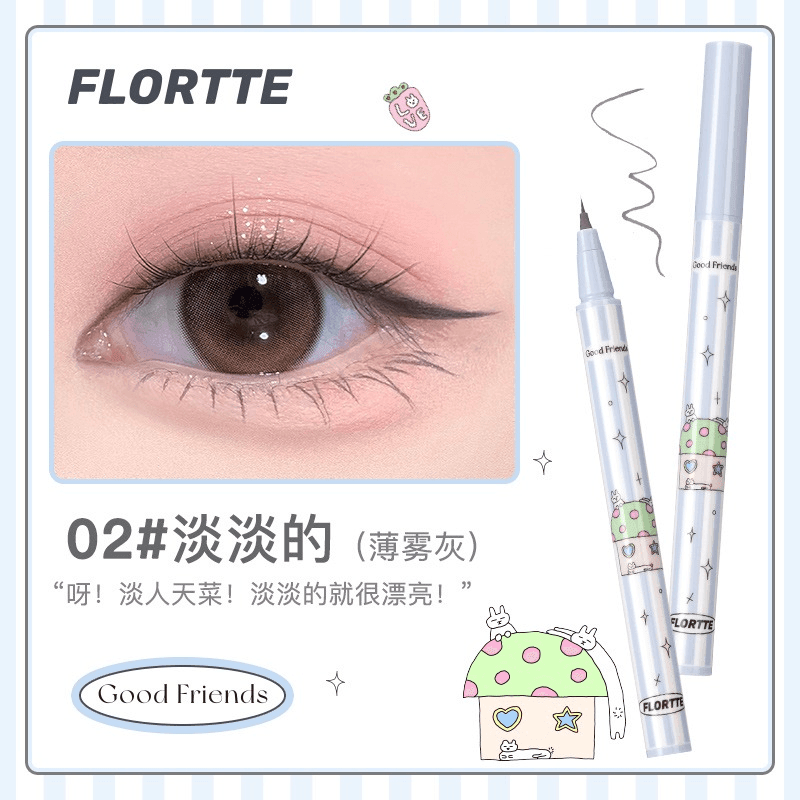 Flortte Good Friends Club Liquid Eyeliner FLT095