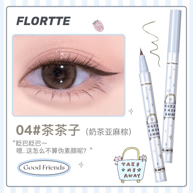 Flortte Good Friends Club Liquid Eyeliner FLT095