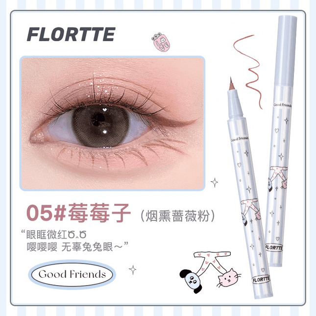 Flortte - Good Friends Club Liquid Eyeliner 0.5ml