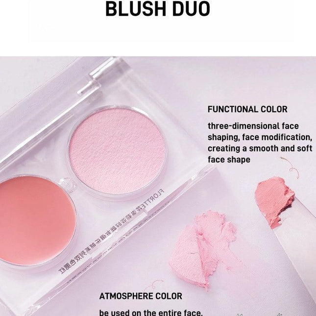 Flortte - Good Friends Multi Purpose Blush Duo 3.2g