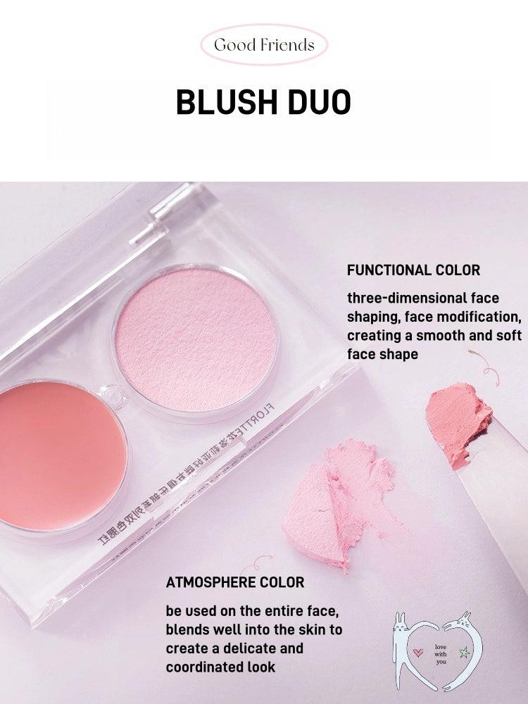 Flortte Good Friends Multi Purpose Blush Duo FLT103