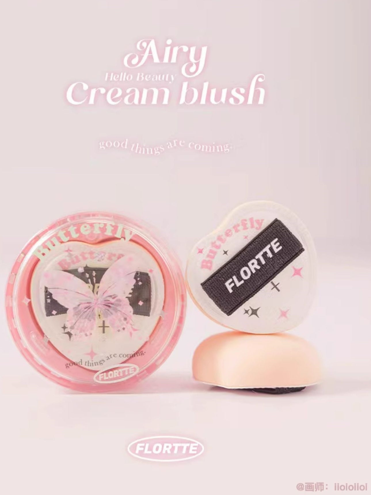 Flortte Good Things Are Coming True Cream Blush FLT077