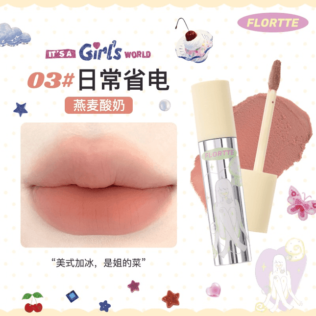 Flortte - Lip Cream Matte Look 2.3g
