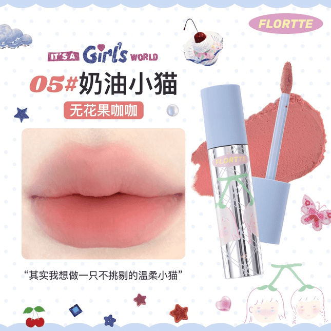 Flortte - Lip Cream Matte Look 2.3g