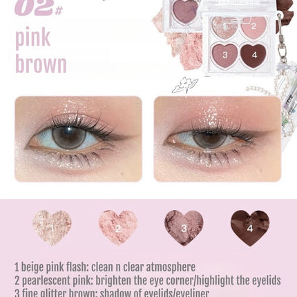 Flortte-Love-Yourself-4-Colors-Eyeshadow-Palette-Chic-Decent-Beauty_9