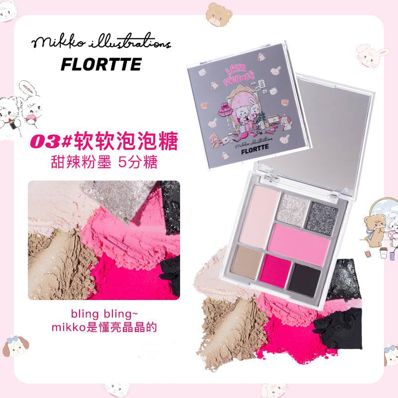 Flortte Mikko Allinone Palette FLT072 - Chic Decent