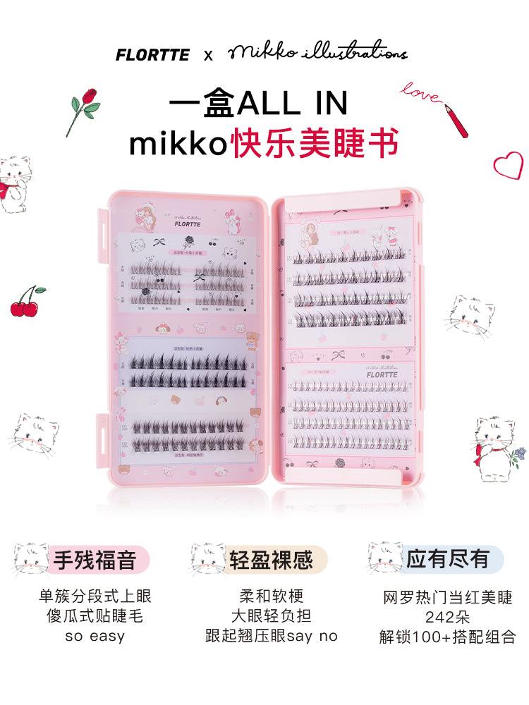 Flortte Mikko False Eyelashes FLT073 - Chic Decent