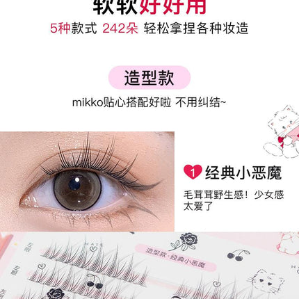 Flortte Mikko False Eyelashes FLT073 - Chic Decent