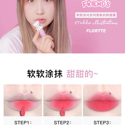 Flortte Mikko Rua Rua Lip Cream FLT070 - Chic Decent