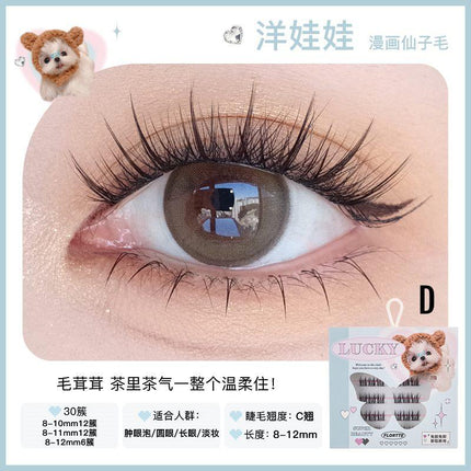 Flortte Super Beauty Glue Free Falsh Eyelash FLT080