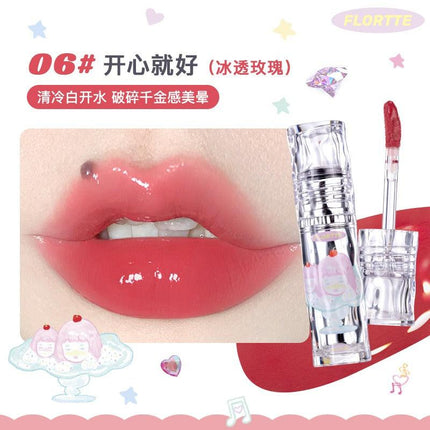 Flortte X Wackky Girls World Lip Lacquer FLT093