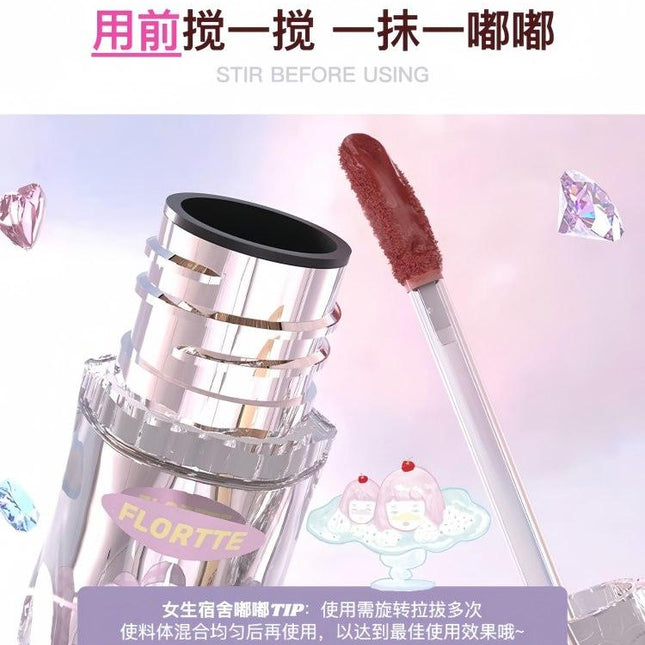 Flortte - Wackky Girls World Lip Lacquer 2.6g