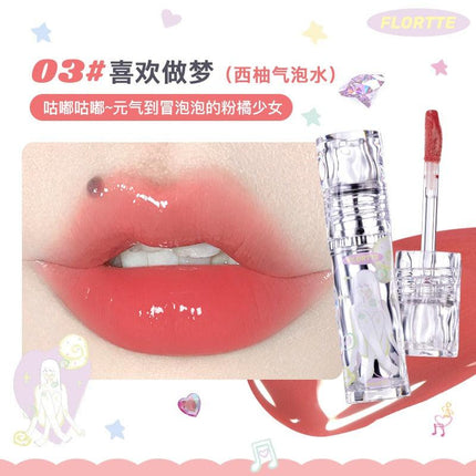 Flortte X Wackky Girls World Lip Lacquer FLT093